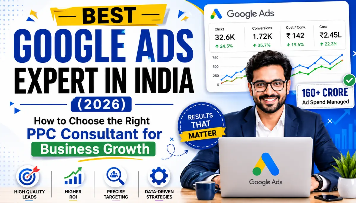 Best Google Ads Expert in India (2026): How to Choose the Right PPC Consultant for Business Growth